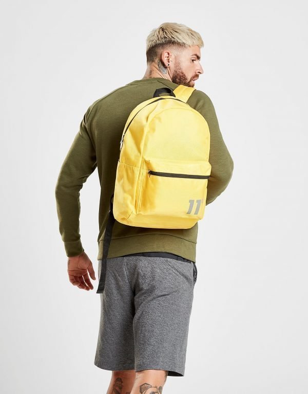 11 Degrees Backpack Reppu Keltainen