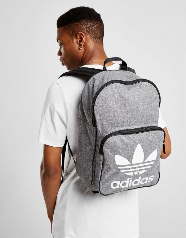 Adidas Originals Classic Trefoil Backpack Reppu Harmaa