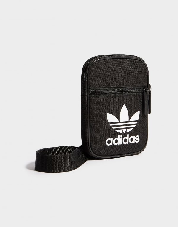 Adidas Originals Trefoil Festival Bag Olkalaukku Musta