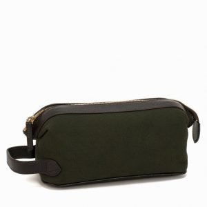 Baron Toilet Bag Canvas Toilettilaukku Green