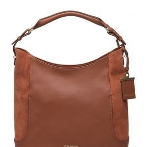 Calvin Klein C4rolyn Suede Hobo