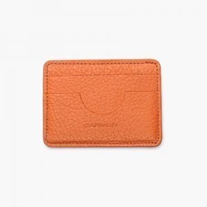 Carven Grained Leather Card Holder