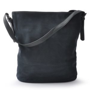 Ceannis Oak Suede Shoppingtaske Laukku Sininen