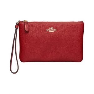 Coach Box Program Small Wristlet Nahkalaukku