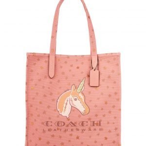 Coach Canvas Unicorn Tote Laukku