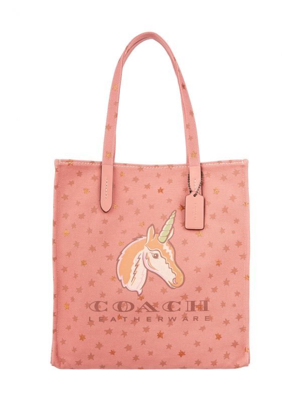 Coach Canvas Unicorn Tote Laukku