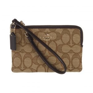 Coach Corner Zip Wristlet Lompakko