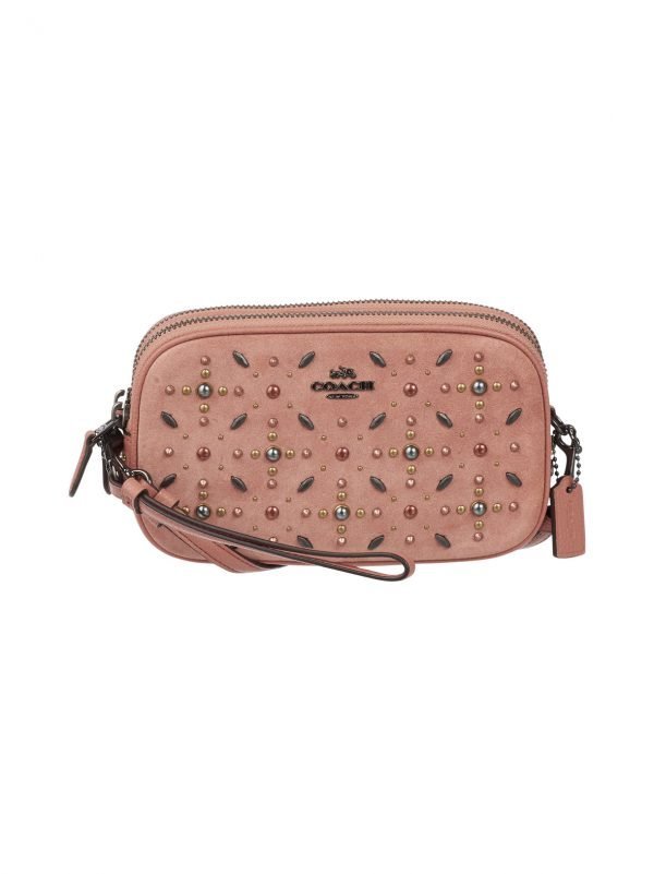 Coach Crossbody Clutch Prairie Rivets Nahkalaukku