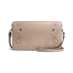 Coach Foldover Crossbody Nahkalaukku