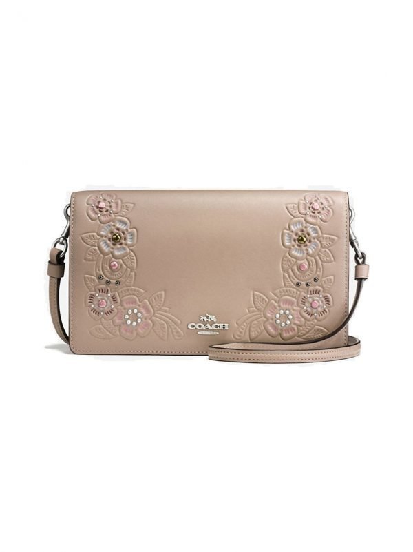 Coach Foldover Crossbody Nahkalaukku