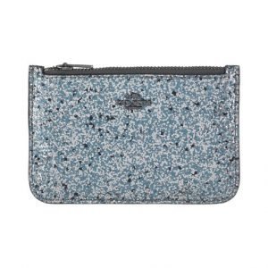 Coach Glitter Zip Card Case Korttikotelo