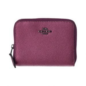 Coach Metallic Small Zip Around Nahkalompakko