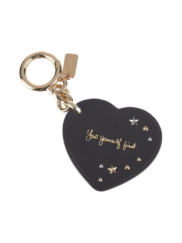 Coach Selena Heart Bag Charm Laukkukoru