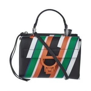 Coccinelle Arlettis Stripes Print Mini Crossbody Nahkalaukku