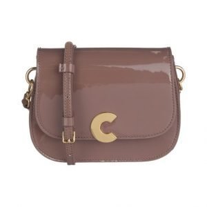 Coccinelle Craquante Patent Mini Crossbody Nahkalaukku