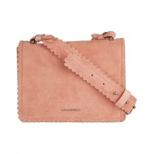 Coccinelle Leopoldine Suede Flap Shoulder Nahkalaukku