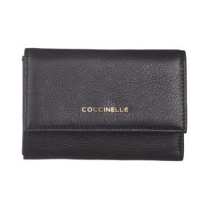 Coccinelle Metallic Soft Medium Flap Nahkalompakko