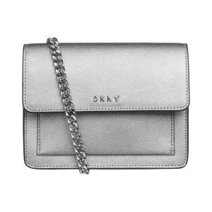 Dkny Bryant Park Metallic Chain Nahkalaukku