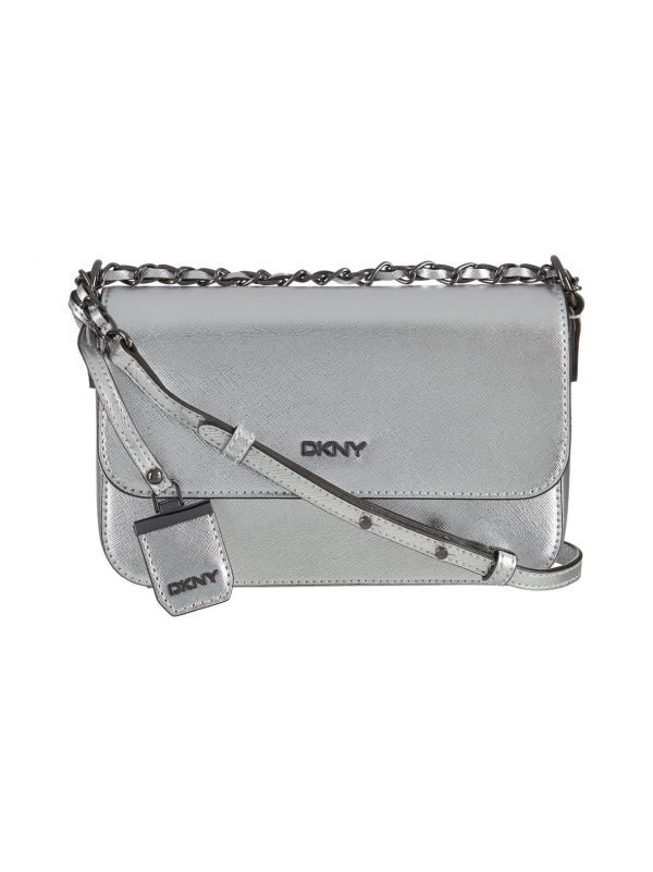 Dkny Bryant Park Metallic Crossbody Nahkalaukku