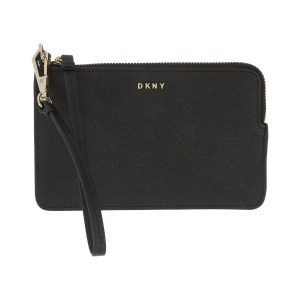 Dkny Bryant Park Saffiano Small Wristlet Pouch Nahkalompakko