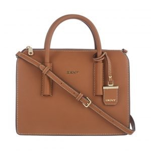 Dkny Bryant Park Saffiano Thick Satchel Nahkalaukku