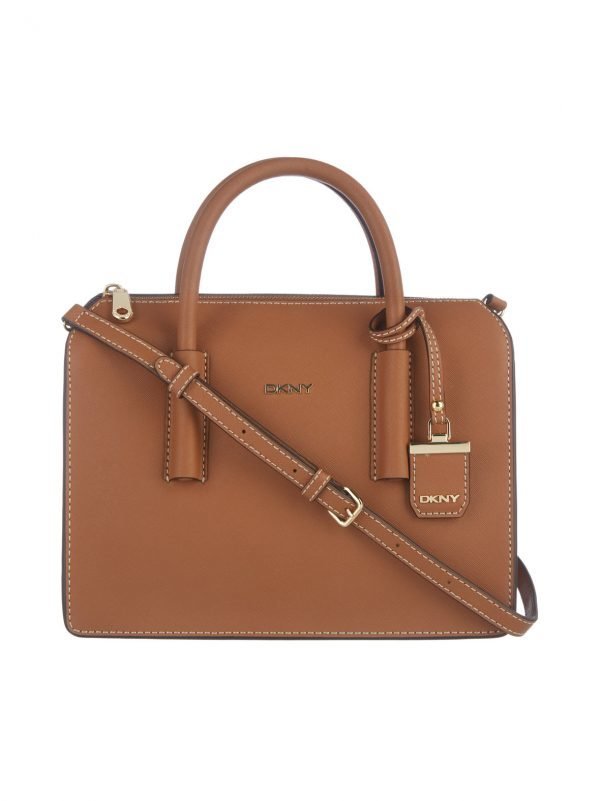 Dkny Bryant Park Saffiano Thick Satchel Nahkalaukku