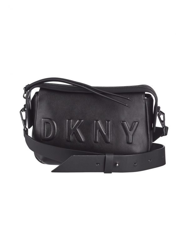 Dkny Debossed Logo Crossbody Nahkalaukku