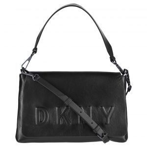 Dkny Debossed Logo Flap Nahkalaukku