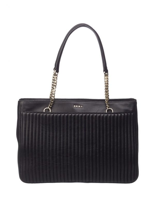 Dkny Gansevoort Pinstripe Nahkalaukku