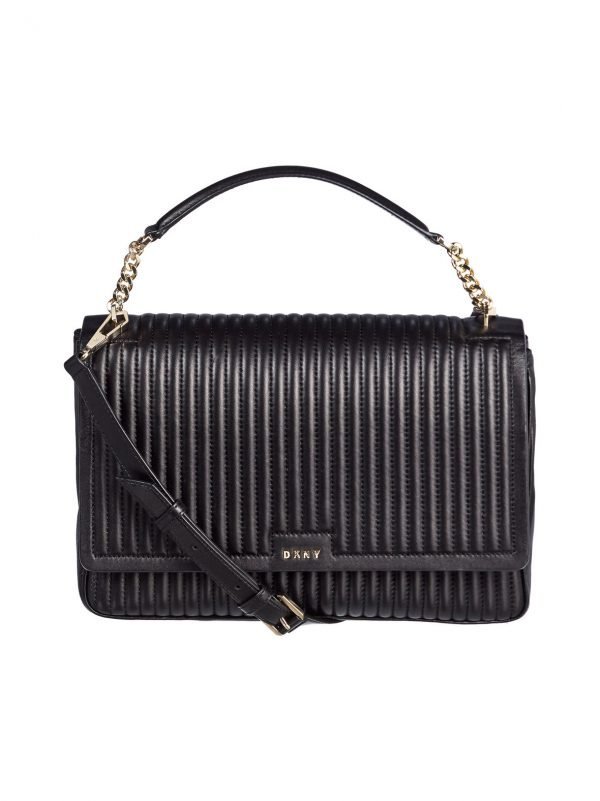 Dkny Gansevoort Pinstripe Nahkalaukku