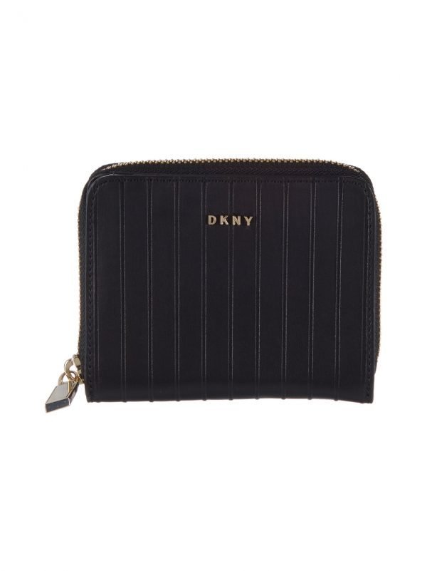 Dkny Gansevoort Pinstripe Nahkalompakko