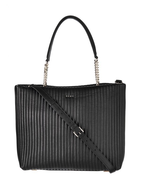 Dkny Gansevoort Pinstripe Quilted Nahkalaukku