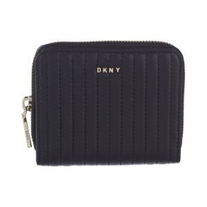 Dkny Gansevoort Pinstripe Quilted Nahkalompakko