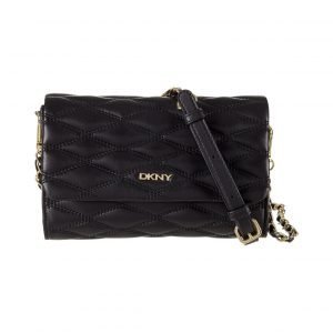 Dkny Gansevoort Quilted Nappa Flap Crossbody Nahkalaukku