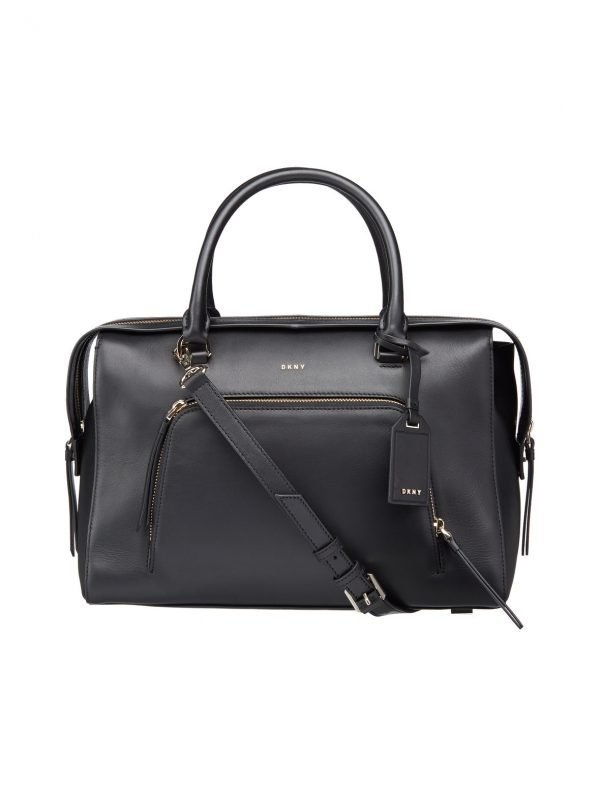 Dkny Greenwich Smooth Large Satchel Nahkalaukku