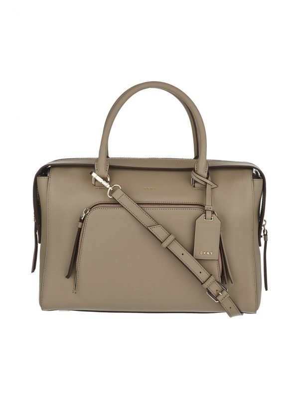 Dkny Greenwich Smooth Large Satchel Nahkalaukku