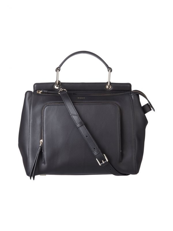 Dkny Greenwich Smooth Medium Top Handle Satchel Nahkalaukku