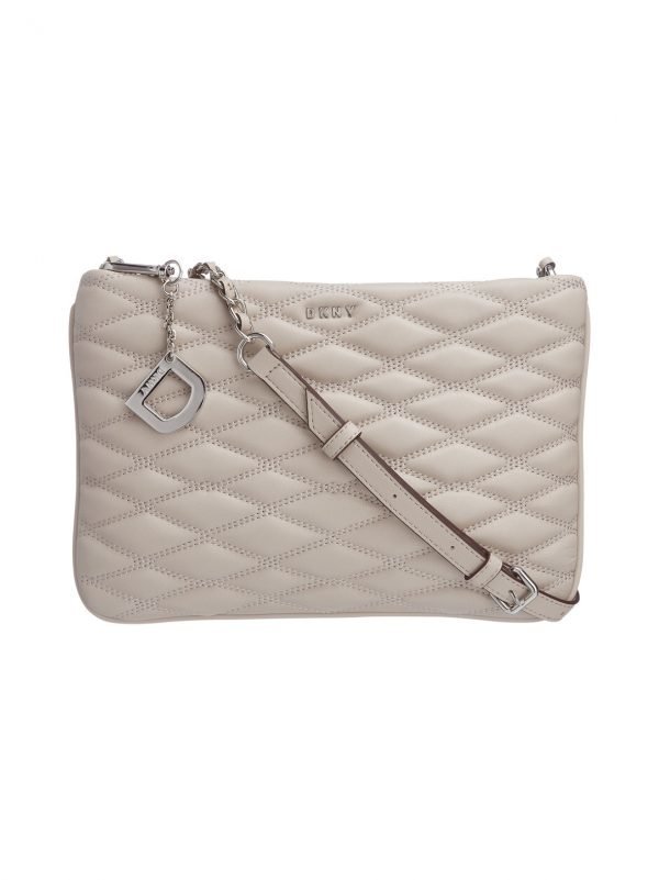 Dkny Lara Diamond Quilt Zip Crossbody Nahkalaukku