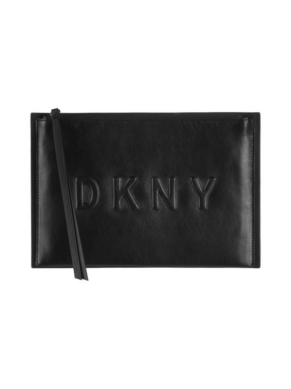 Dkny Large Clutch Pouch Nahkalaukku