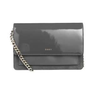 Dkny Patent Small Flap Crossbody Nahkalaukku