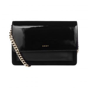 Dkny Patent Small Flap Crossbody Nahkalaukku