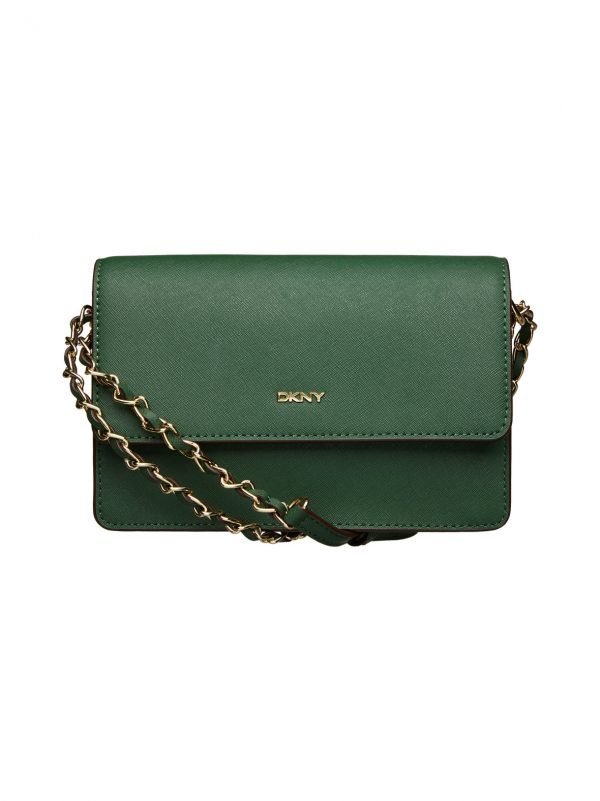 Dkny Saffiano Flap Crossbody Nahkalaukku