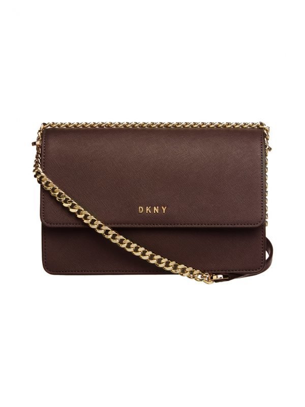 Dkny Small Flap Crossbody Nahkalaukku