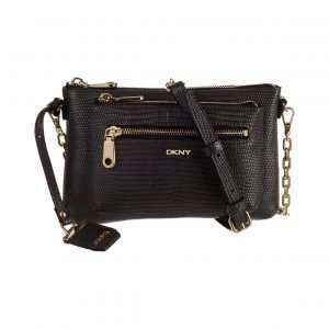 Dkny Sutton Shiny Lizard Print Crossbody Nahkalaukku