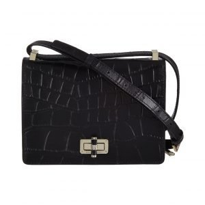 Dvf 440 Gallery Les Embossed Croc Crossbody Nahkalaukku