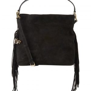 Dvf Vyg Boho Lg Shoulder Bag Fringe Nahkalaukku