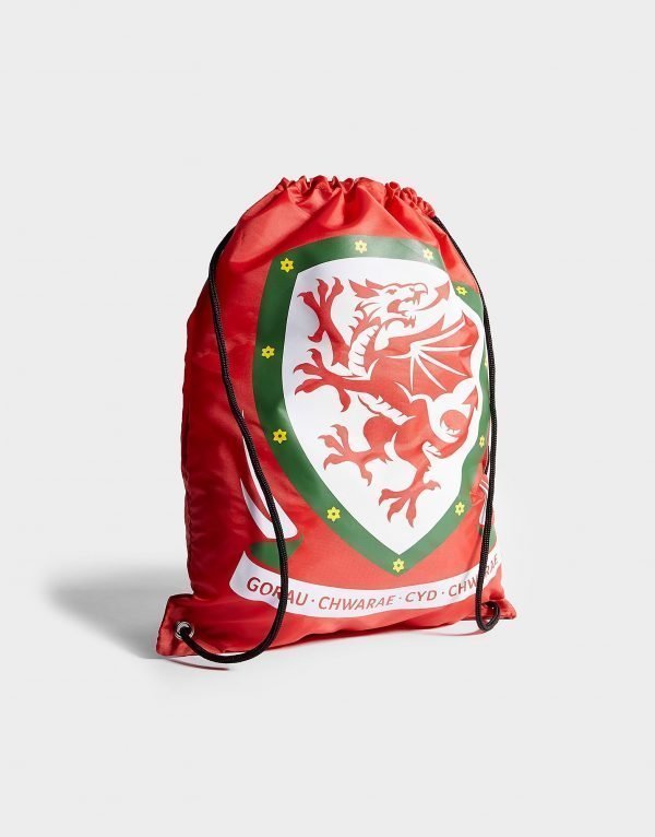 Forever Collectables Wales Fa Pull String Bag Jumppapussi Punainen