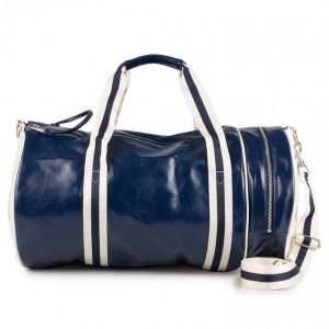 Fred Perry Barrel Bag Laukku Navy/Ecru