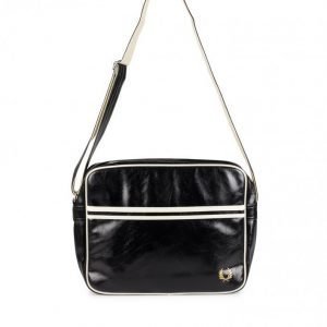 Fred Perry Classic Shoulder Bag Olkalaukku Musta/Ecru