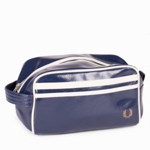 Fred Perry Classic Travel Bag Toilettilaukku Navy/Ecru